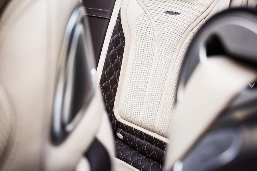 Детали интерьера Mercedes-AMG S63 Cabriolet by Vilner 2018 года  (фото 12 из 15)